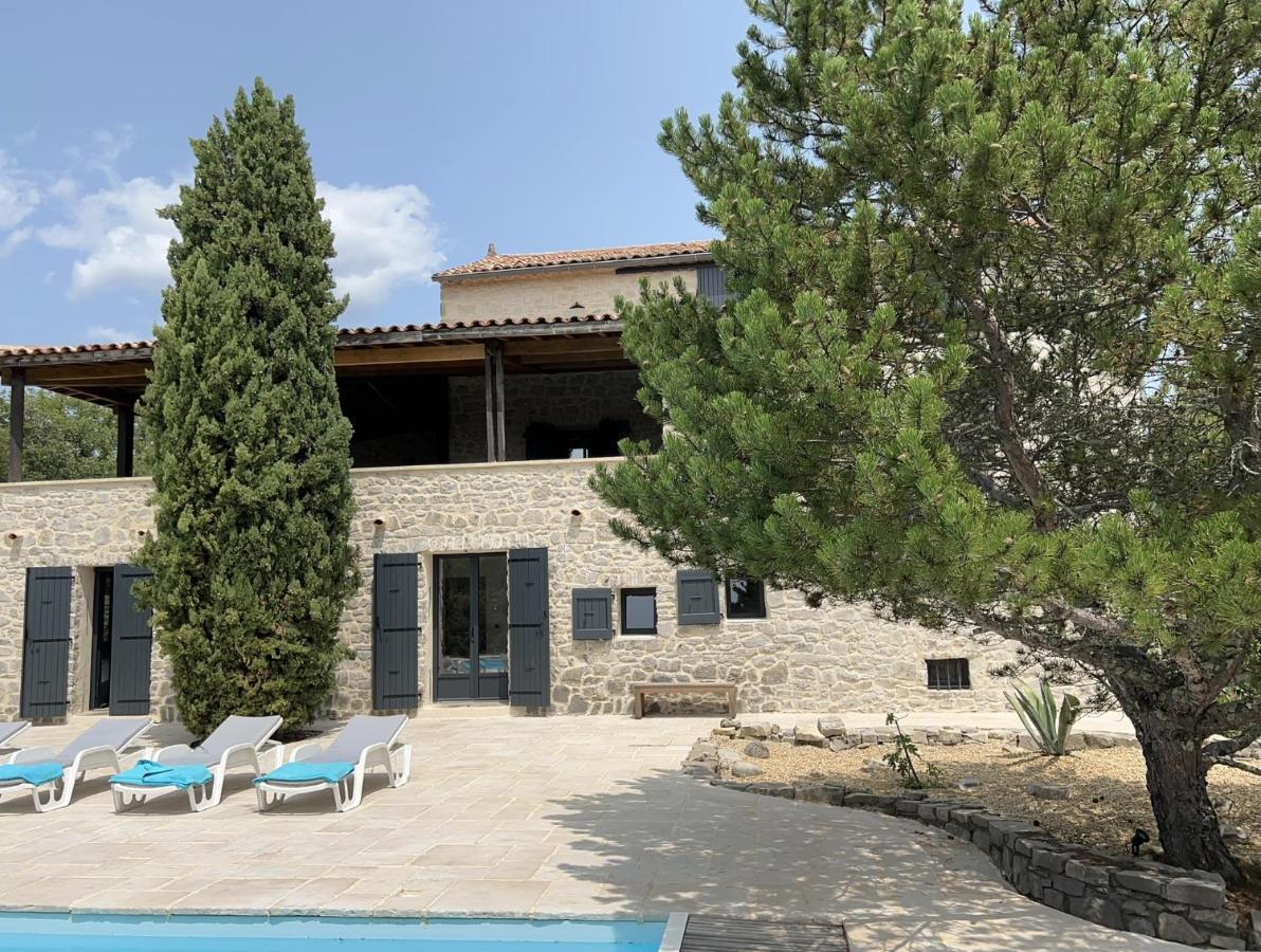 Luxurious Family House With Pool In Ardeche. Βίλα Les Vans Εξωτερικό φωτογραφία
