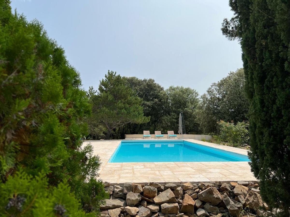 Luxurious Family House With Pool In Ardeche. Βίλα Les Vans Εξωτερικό φωτογραφία
