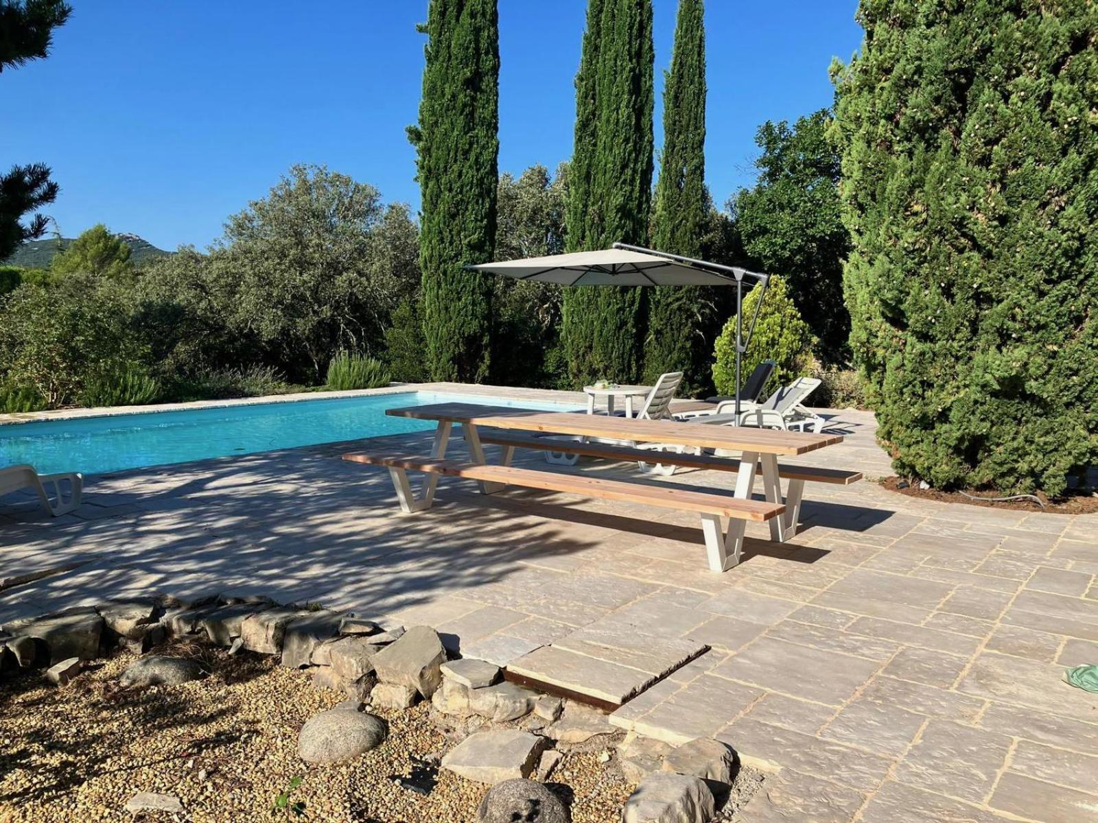 Luxurious Family House With Pool In Ardeche. Βίλα Les Vans Εξωτερικό φωτογραφία