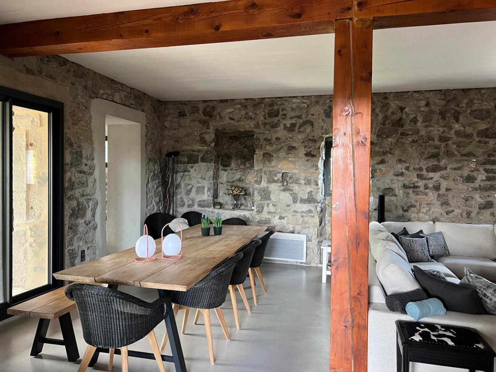 Luxurious Family House With Pool In Ardeche. Βίλα Les Vans Εξωτερικό φωτογραφία